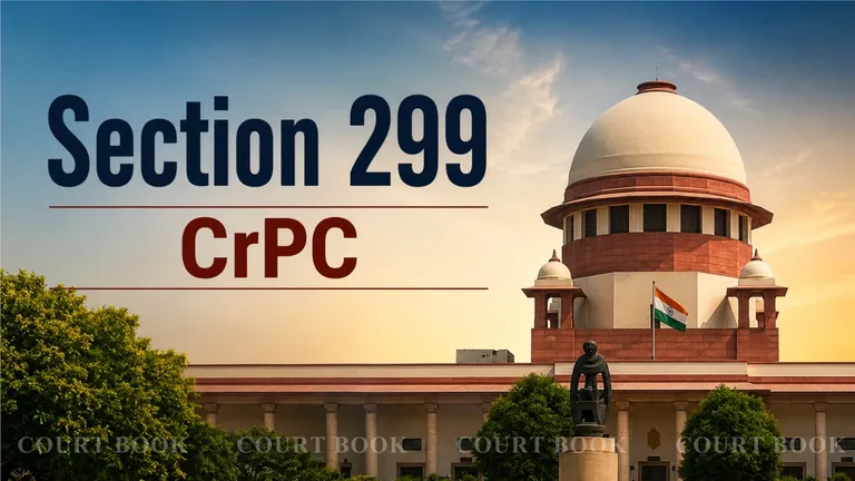 Earlier Testimony of Deceased Witness Can Be Read Against Absconding Accused If Section 299 CrPC Conditions Are Met: Supreme Court